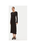 Bruuns Bazaar Дамска рокля - 303956981 - Вискоза - Черна