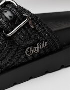 Buffalo Чехли Raya Ari с тока и платформа Черен