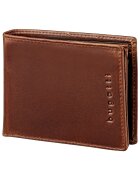 Bugatti Мъжки портфейл - серия ROMANO - 4939 - Кафяв