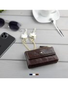 Bugatti Портфейл от естествена кожа Neaples кафяв 491360 11.5 x 3 x 7 cm