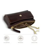 Bugatti Портфейл от естествена кожа Neaples кафяв 491360 11.5 x 3 x 7 cm