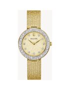 Bulova Дамски часовник 98L321 - Кварцов - 30мм - 3ATM