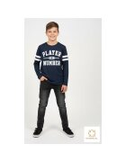 Bumbacel 100% COTTON Блуза с дълъг ръкав и принт от памук за момчета