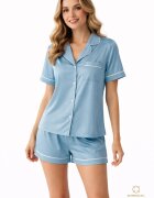 Bumbacel 100% COTTON Дамска лятна пижама с принт