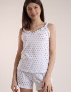 Bumbacel 100% COTTON Дамска пижама на точки