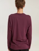 Bumbacel 100% COTTON Мъжка тениска с дълъг ръкав едноцветна без качулка памучна