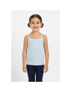 Bumbacel 100% COTTON Памучен потник за момиче с презрамки Син