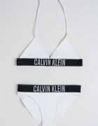 CALVIN KLEIN Бански от 2 части с лого Бял