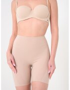 CALVIN KLEIN Безшевен клин с висока талия - Бежов