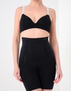 CALVIN KLEIN Безшевен клин с висока талия Черен