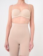 CALVIN KLEIN Безшевен клин с висока талия Кафяв