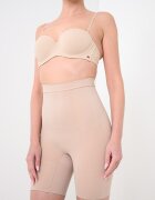 CALVIN KLEIN Безшевен клин с висока талия Кафяв