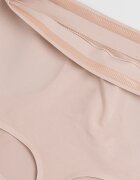 CALVIN KLEIN Безшевна танга с висока талия Кафяв
