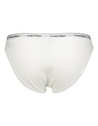 CALVIN KLEIN Бикини с лого - 3 чифта Бял/Черен/Тюркоаз