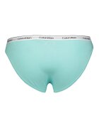 CALVIN KLEIN Бикини с лого - 3 чифта Бял/Черен/Тюркоаз