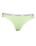 CALVIN KLEIN Бикини с лого - 3 чифта Пастелнорозов/Сив меланж/Шам фъстък зелено