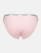 CALVIN KLEIN Бикини с лого - 3 чифта Пастелнорозов/Сив меланж/Шам фъстък зелено