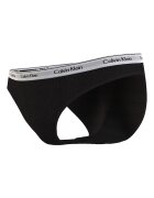 CALVIN KLEIN Бикини с лого Черен