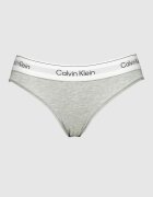 CALVIN KLEIN Бикини с модал с лого Светло сив