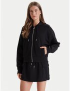 CALVIN KLEIN Блуза с цип LS MONOGRAM TERRY CROP RELAXED F-LV047F208G-UB1