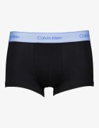 CALVIN KLEIN Боксерки с контрастно лого 5 чифта Избеляло черно