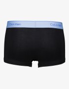 CALVIN KLEIN Боксерки с контрастно лого 5 чифта Избеляло черно