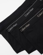CALVIN KLEIN Боксерки с лого - 3 чифта Антрацитно черно