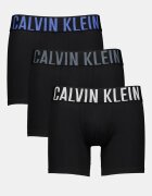 CALVIN KLEIN Боксерки с лого - 3 чифта Бял/Черен/Син