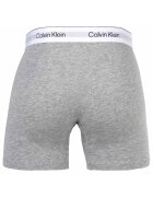 CALVIN KLEIN Боксерки с лого - 3 чифта Бял/Черен/Сив