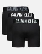 CALVIN KLEIN Боксерки с лого - 3 чифта Черен/Антрацитно сиво/Tъмносив