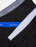 CALVIN KLEIN Боксерки с лого - 3 чифта Черен/Син