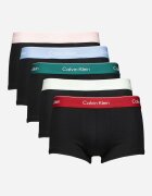 CALVIN KLEIN Боксерки с лого - 5 чифта Черен