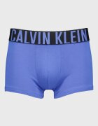 CALVIN KLEIN Боксерки с лого на талията - 3 чифта Бял/Син/Tъмносив