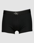 CALVIN KLEIN Боксерки с лого на талията - 3 чифта Черен