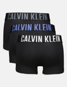 CALVIN KLEIN Боксерки с лого на талията - 3 чифта Черен/Избеляло черно/Мръснобял