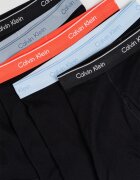 CALVIN KLEIN Боксерки с лого на талията - 5 чифта Черен/Светло сив/Лавандула