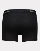 CALVIN KLEIN Боксерки с памук - 3 чифта Червен/Черен/Сив