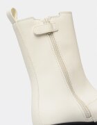 CALVIN KLEIN Боти от еко кожа с еластични детайли Слонова кост