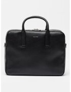 CALVIN KLEIN Чанта от еко кожа Raised Commute тип Messenger - Черен