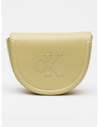 CALVIN KLEIN Чанта през рамо от еко кожа с капаче - Зелени аспержи