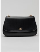 CALVIN KLEIN Чанта през рамо от еко кожа с презрамка с верижка