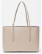 CALVIN KLEIN Чанта Tote от еко кожа - Светло бежово