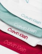 CALVIN KLEIN Чорапи до глезена - 4 чифта Бял/Тюркоаз/Малина