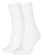 CALVIN KLEIN ДЪлги рипсени чорапи 2 чифта Бял