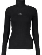 CALVIN KLEIN Дамска блуза - 78% лиоцел - 22% полиамид - черна - J20J221688