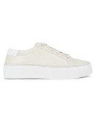 CALVIN KLEIN Дамски спортни обувки плоска форма с връзки и подметка - Epi Mn - HW0HW01670-0LD -