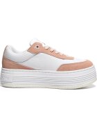 CALVIN KLEIN Дамски спортни обувки плоски и нисък дизайн с дантела - YW0YW01797-0K6 -