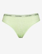 CALVIN KLEIN Дантелени бикини с животинска шарка - 3 чифта Черен/Тюркоаз/Шам фъстък зелено