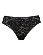 CALVIN KLEIN Дантелени бикини с животинска шарка - 3 чифта Черен/Тюркоаз/Шам фъстък зелено