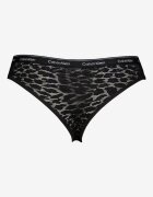 CALVIN KLEIN Дантелени бикини с животинска шарка - 3 чифта Черен/Тюркоаз/Шам фъстък зелено